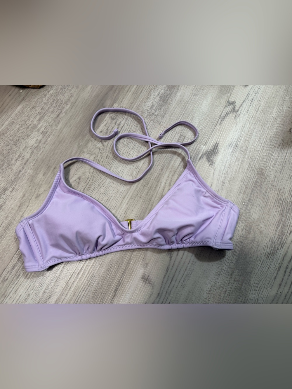 Women's Lilac Bikini Top